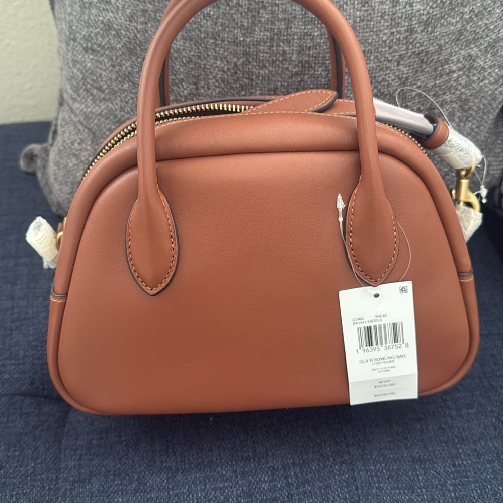 Coach Bowling Bag - saddle brown - Picture 3 of 7